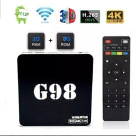 OTT G98 UHD 2GB DDR4 RAM / 8GB ROM Android TV Box