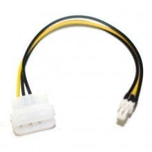 כבל Molex male to 3pin fan