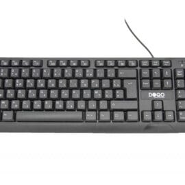 מקלדת עברית / צרפתית DOQO