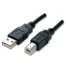 כבל USB למדפסת 5 מטר