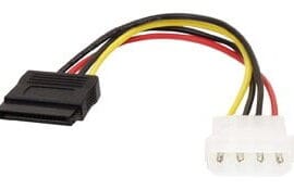 מתאם MOLEX לSATA+כבל SATA