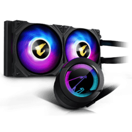 קרור נוזלי לרוב המעבדים Aorus WATERFORCE 240 RGB FUSION 2.0