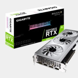 כ. מסך GIGABYTE GeForce RTX 3060 Ti VISION OC 8GB 2.0 GDDR6 LHR