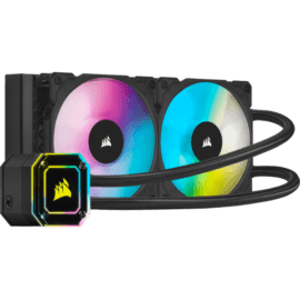 קירור נוזלי למעבד Corsair iCUE H100i Elite 240mm RGB