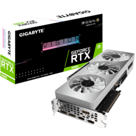 כרטיס מסך Gigabyte RTX 3080 10GB VISION OC 2.0 GDDR6 PCIE 4.0