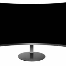 SOLID CF270FW 27" CURVED FRAMELESS VGA HDMI SPEAKERS