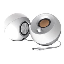 רמקולים למחשב USB powered White  Creative Pebble