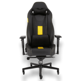 כיסא גיימינג פרימיום CORSAIR T2 ROAD WARRIOR צבע צהוב