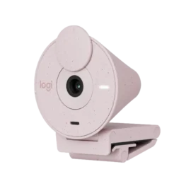 מצלמת רשת Logitech BRIO 300 – צבע ורוד