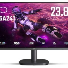 מסך גיימינג Cooler Master GA241 23.8 VA FHD 100hz high contrast